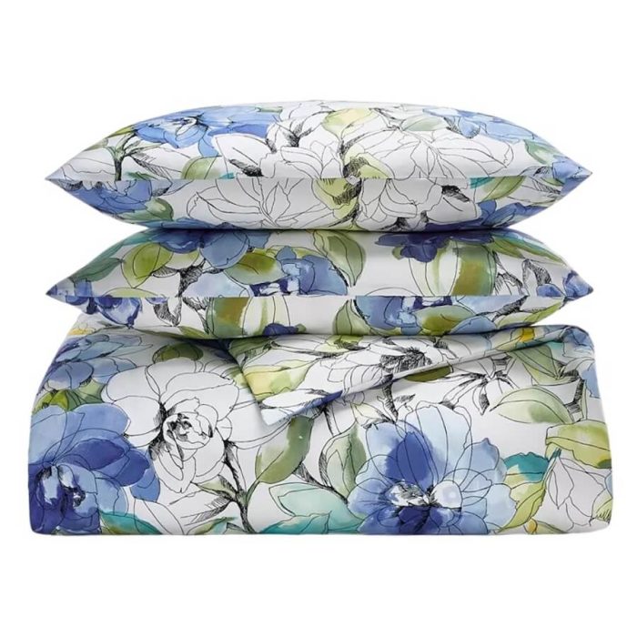 Charter Club Damask Designs Sketch Floral King Duvet Set