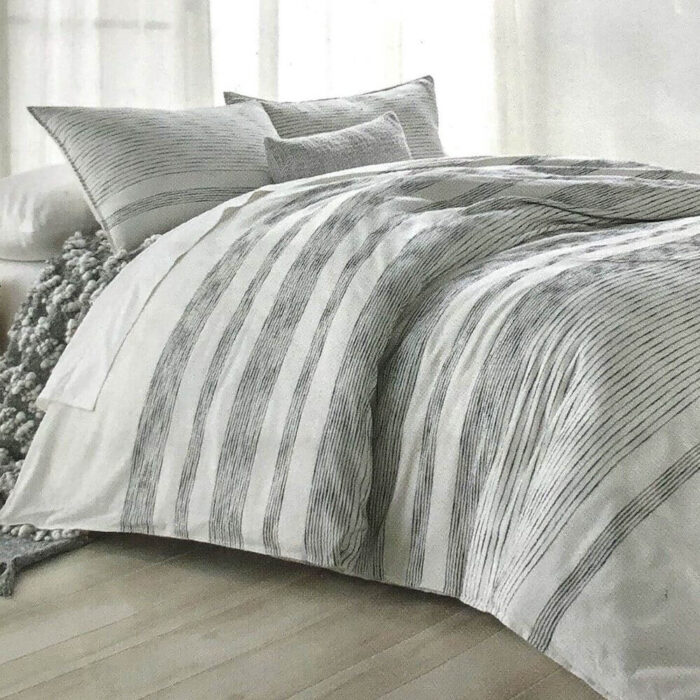 DKNY Donna Karan Pure Woven Stripe Duvet Cover