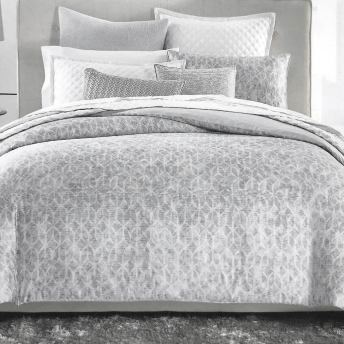 Hudson Park Diffused Geo Duvet Cover