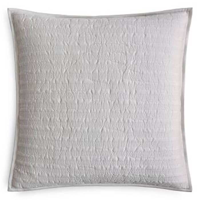 Hudson Park Bellance Euro Sham Silver