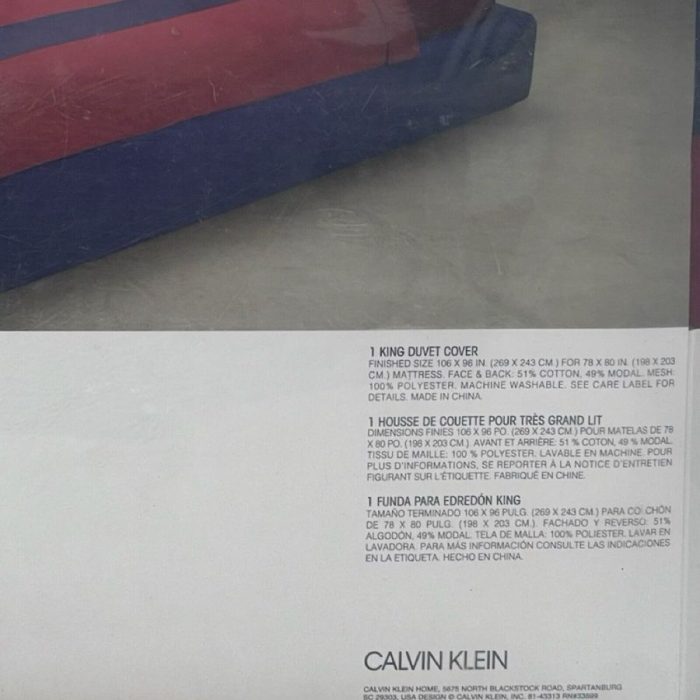 Calvin Klein Modern Body Jersey Niccolo King Duvet Cover 5