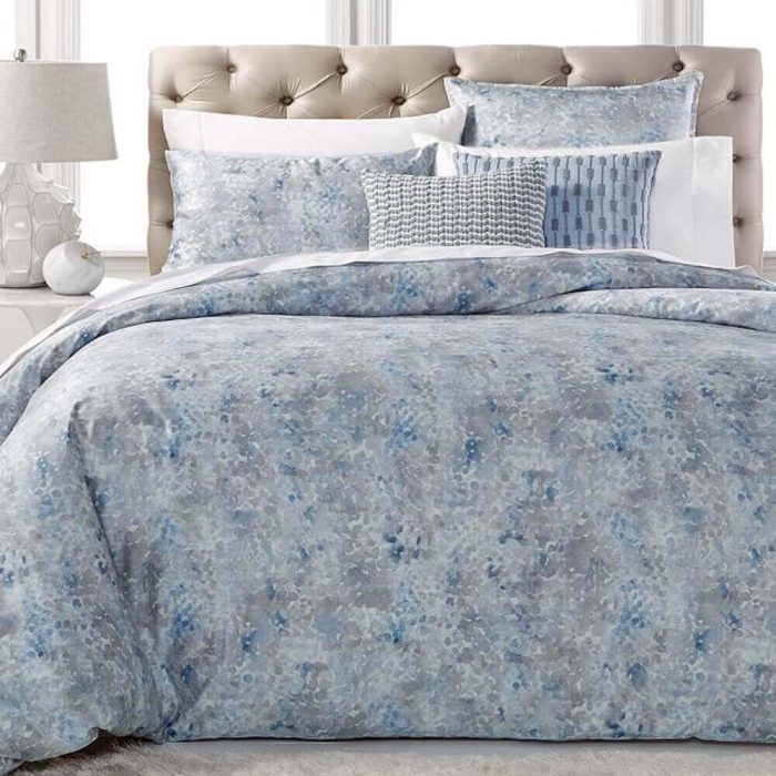 Hotel Collection Speckle Comforter Set Blue
