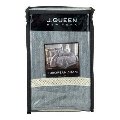 J Queen New York Aurora Euro Sham Blue 4