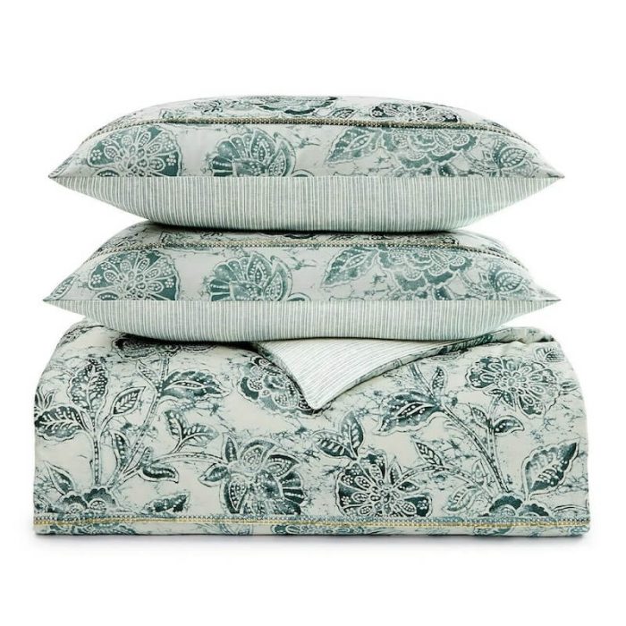 Lucky Brand Floral Batik Duvet Set
