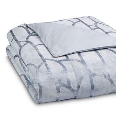 Hudson Park Artistry Duvet Cover Blue