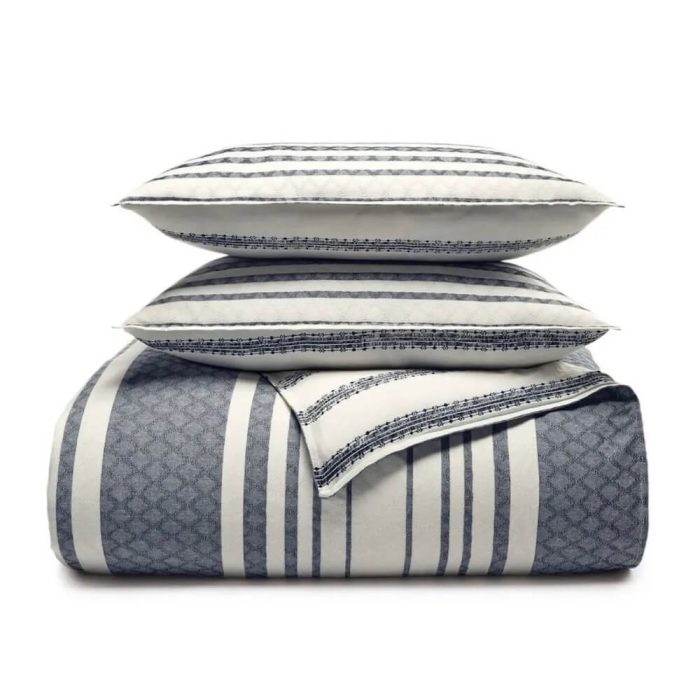 Lucky Brand Stripe Duvet Set