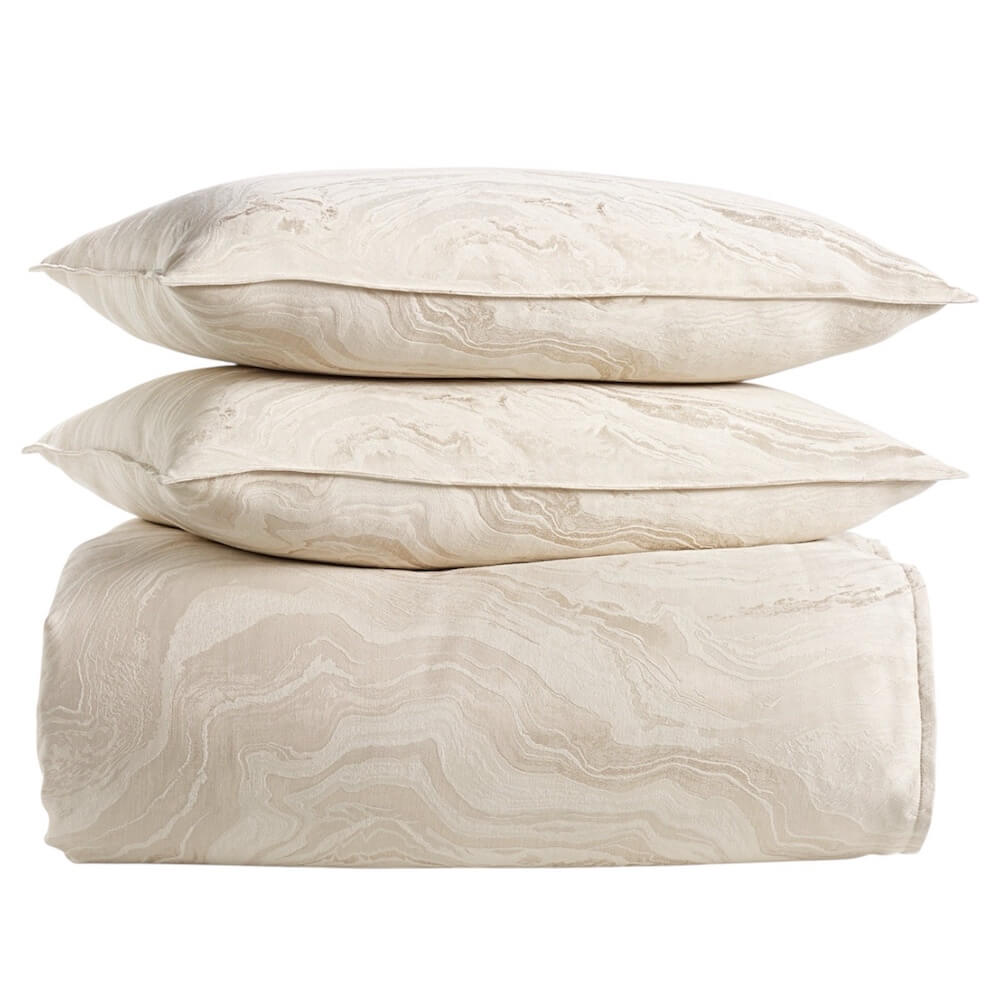 Hotel Collection Moonstone Duvet Set Champagne