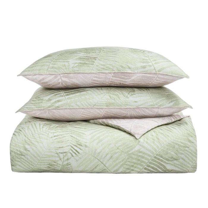 Lucky Brand Paradise Duvet Set Green
