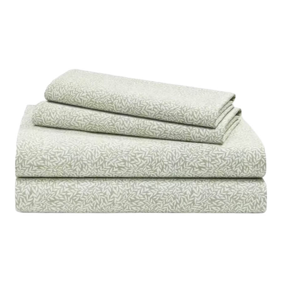 Ralph Lauren Spencer Leaf Sateen Sheet Set Sage Ralph Lauren Spencer Leaf Sateen Sheet Set Sage