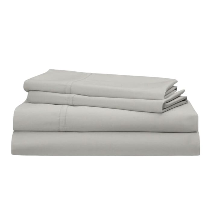 Ralph Lauren Spencer Sateen Sheet Set Stone Grey