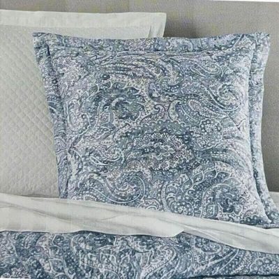 Charter Club Damask Designs Paisley Quilted Euro Sham