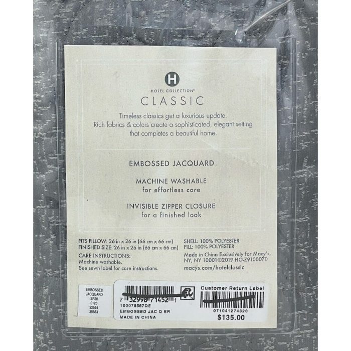 Hotel Collection Classic Embossed Jacquard