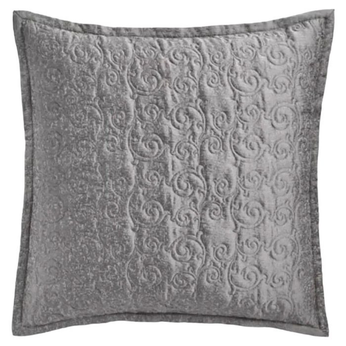 Hotel Collection Classic Embossed Jacquard Quilted Euro Sham