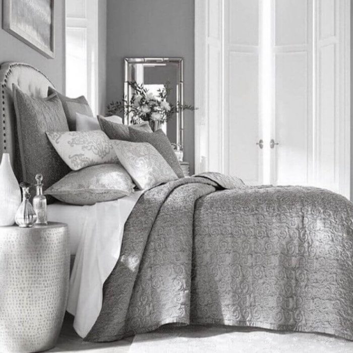 Hotel Collection Classic Embossed Jacquard Quilted Sham 2