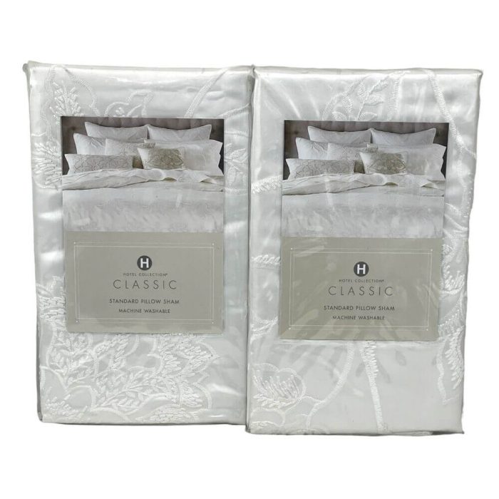 Hotel Collection Classic Jacobean Embroidery 2 Standard Shams 2