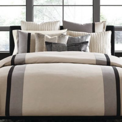 Hotel Collection Manhattan Stripe Euro Sham 2