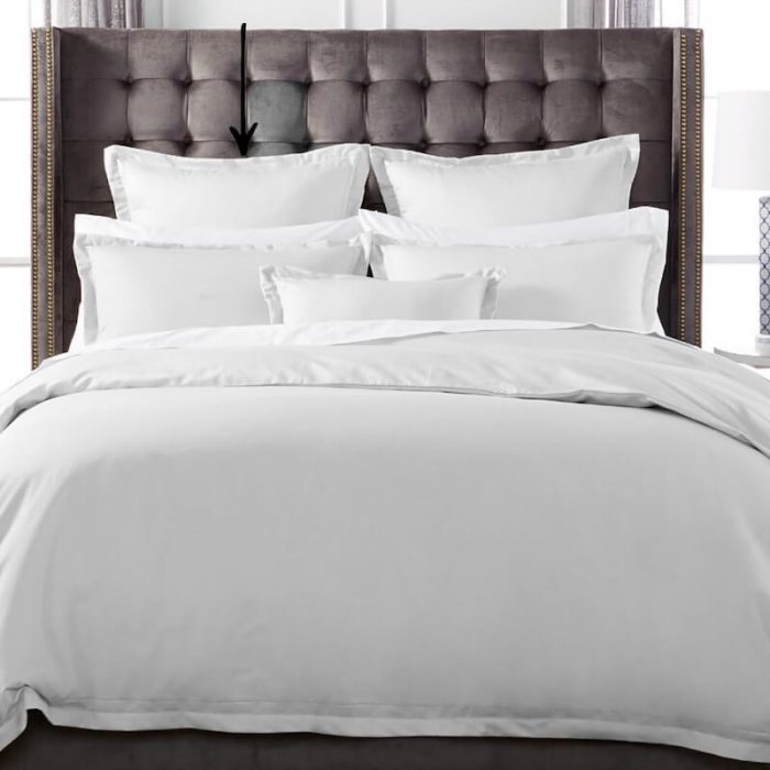 Hudson Park 680 Thread Count Euro Sham Silver 3