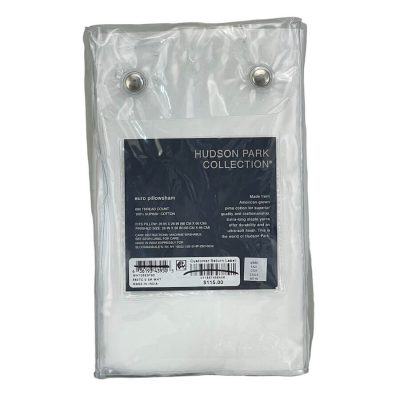 Hudson Park 680 Thread Count Euro Sham White 3