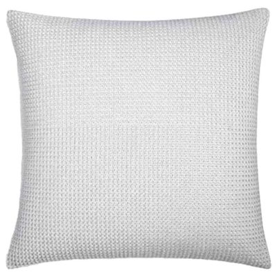 Hudson Park Aurora Kint Euro Sham Silver