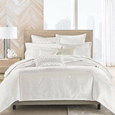 Hudson Park Moderno Sham White 2