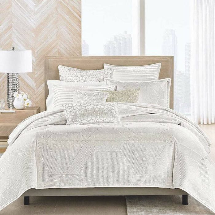 Hudson Park Moderno Sham White 2