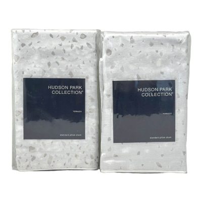 Hudson Park Terrazzo 2 STANDARD SHAMS Silver 3