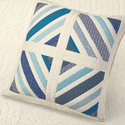 Martha Stewart Artisan Ditsy Diamond Quilted Euro Sham