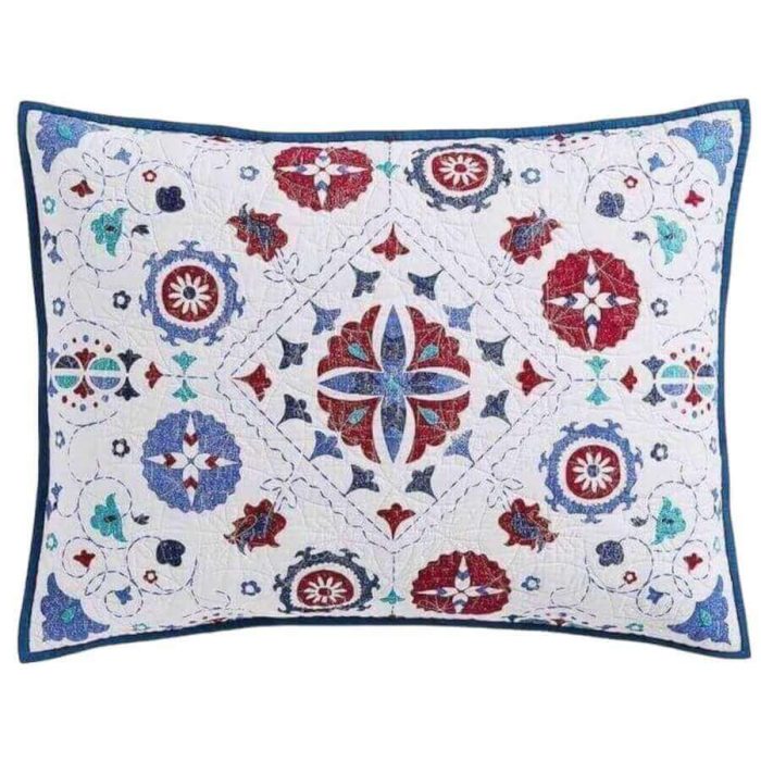 Martha Stewart Vintage Folklore Quilted STANDARD Sham Multi 2