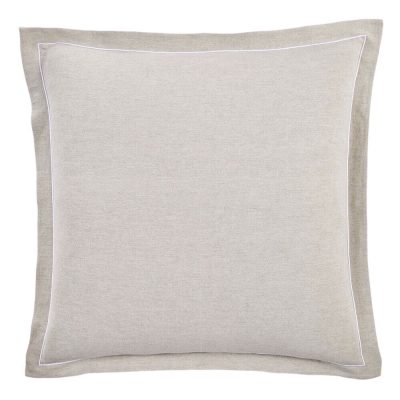 Hotel Collection Linen Blend Euro Sham Natural Beige