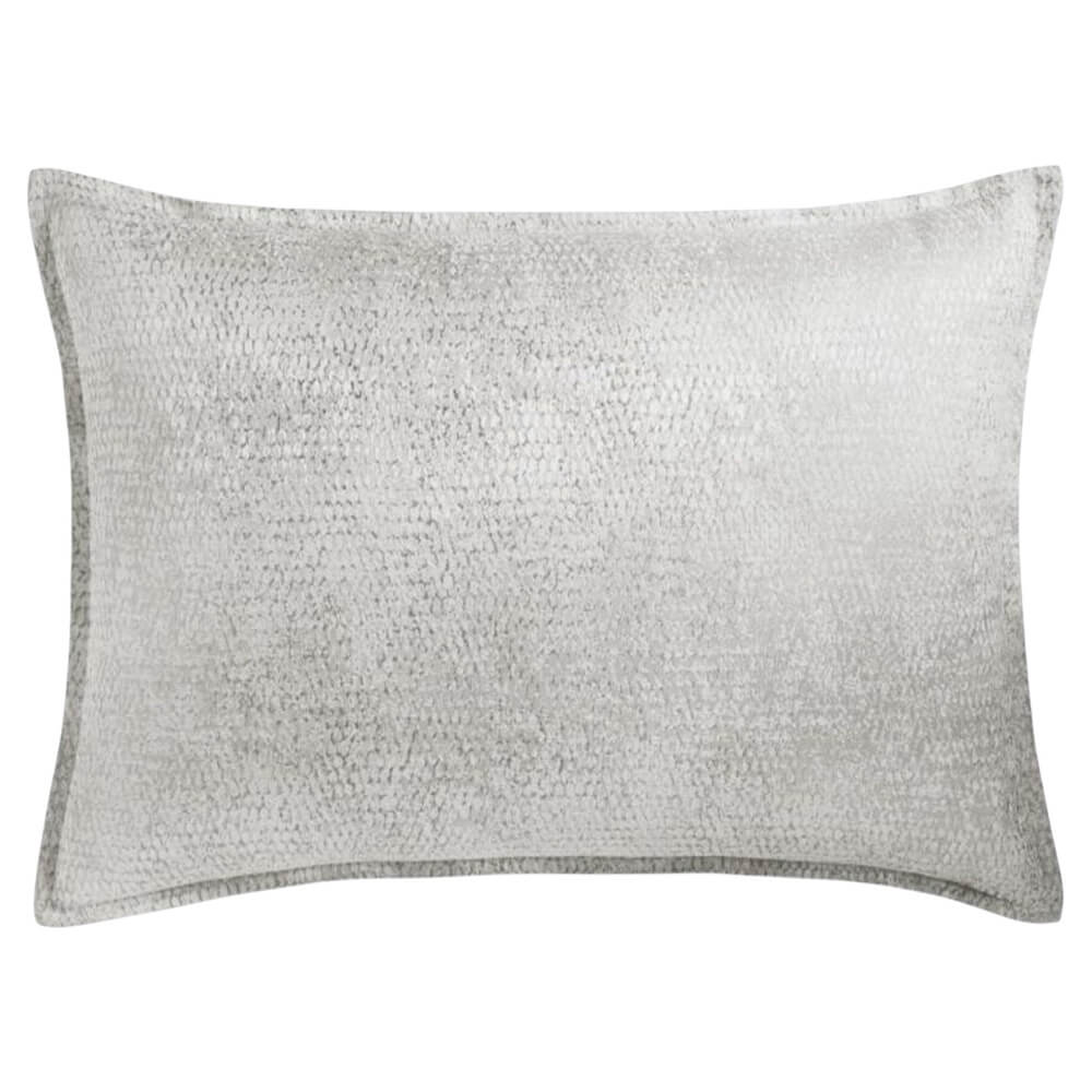 Hotel Collection Tessellate Sham Silver