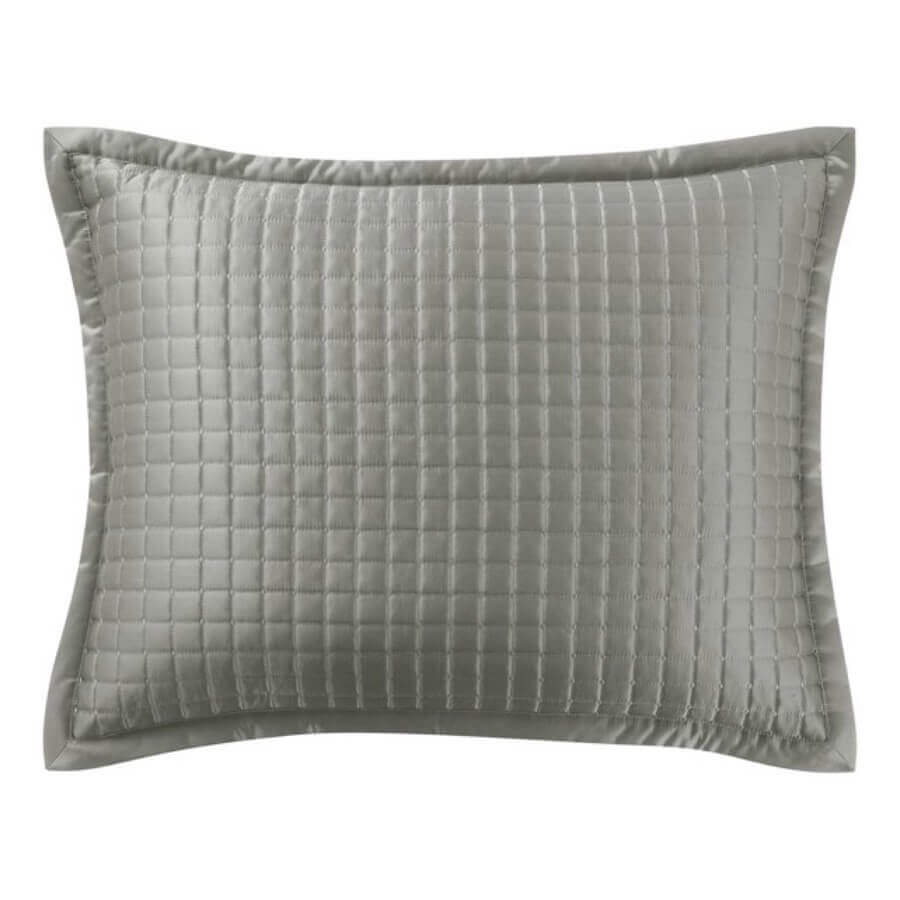 Waterford Crystal Quilted Standard Sham Mercury