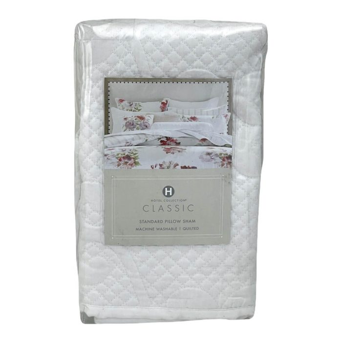 Hotel Collection Classic Jardin Quilted Standard Sham 1