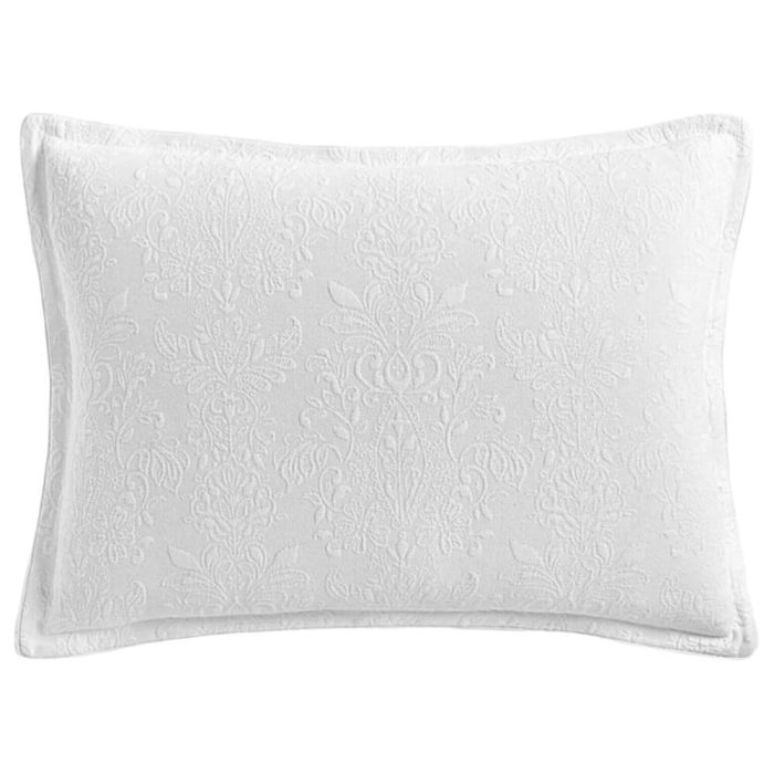 Hotel Collection Classic Matelasse Sham White