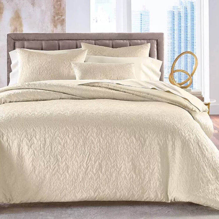 Hotel Collection Distressed Chevron King Comforter Set