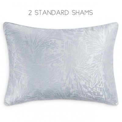 Hudson Park Collection Flora Standard Sham Blue