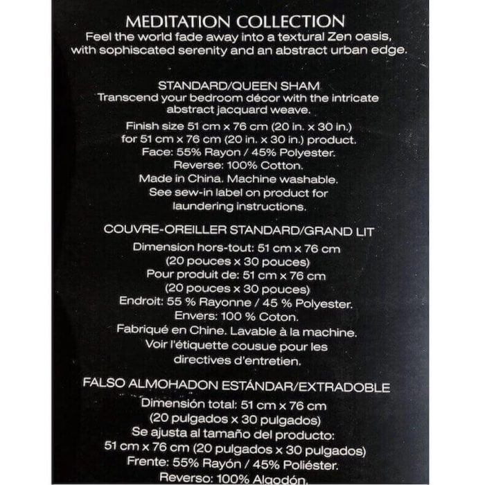 Donna Karan Meditation Collection Standard Sham 4