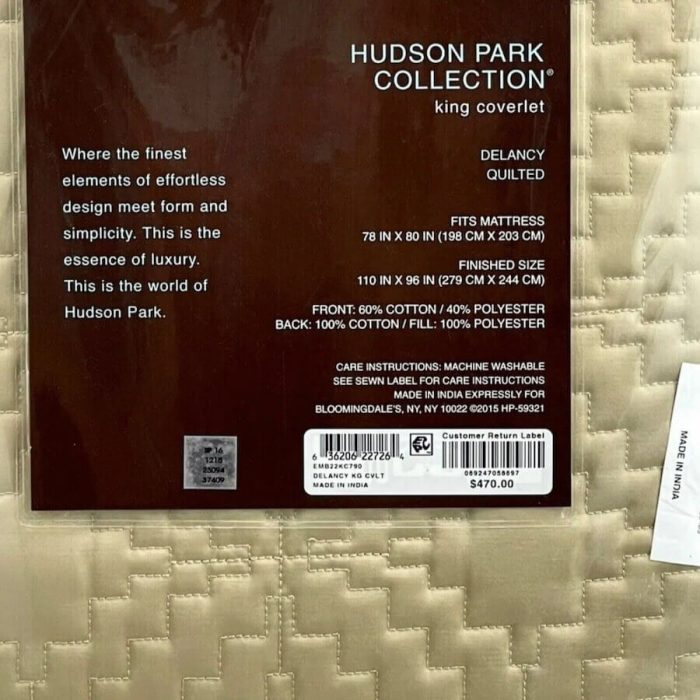 Hudson Park Delancy Coverlet 2