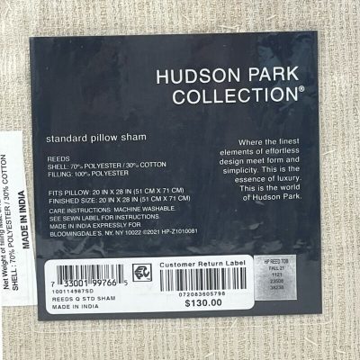 Hudson Park Reeds Quilted Sham 2