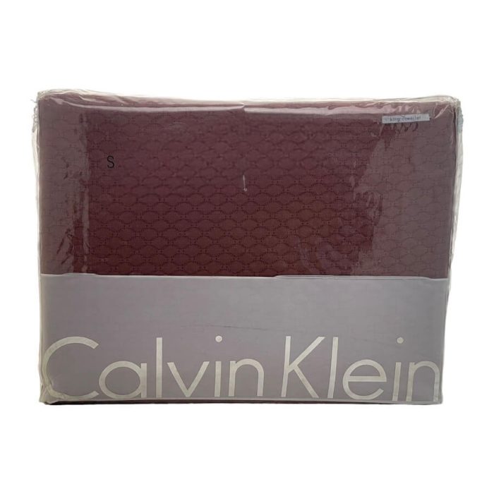 Calvin Klein Melrose Oval Bands King Coverlet
