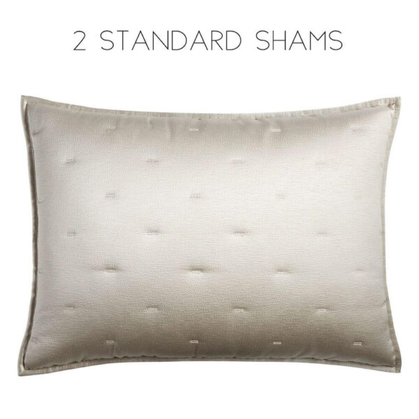 Hotel Collection Fresco Quilted STANDARD Shams Gold