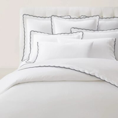 Ralph Lauren Malin Scallop Organic Cotton Euro Sham