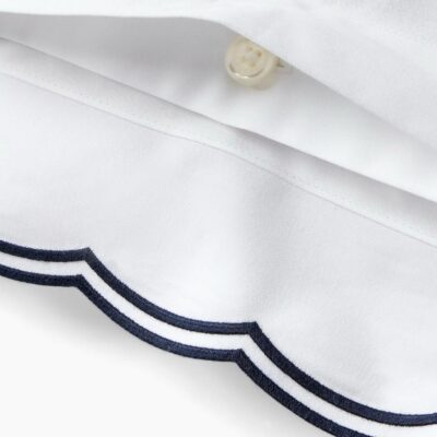 Ralph Lauren Malin Scallop Organic Cotton Euro Sham 3
