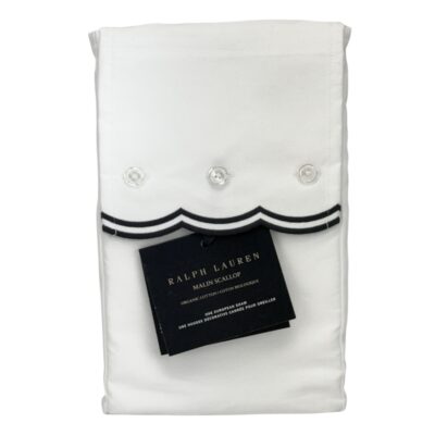 Ralph Lauren Malin Scallop Organic Cotton Euro Sham 4