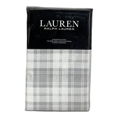 Ralph Lauren Ulster Plaid Flannel Euro Sham 3