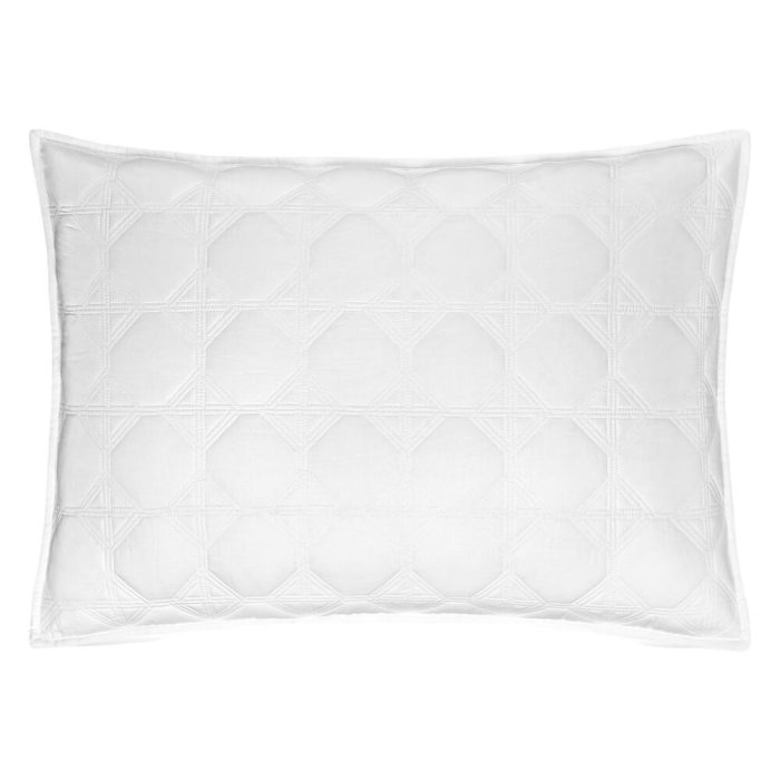 Hotel Collection Basic Cane Sham White