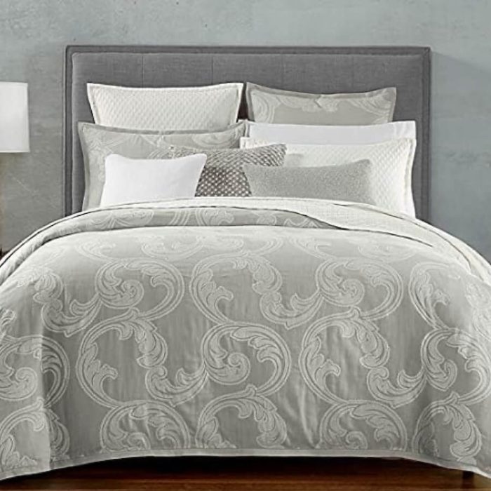 Hudson Park Collection Modern Scroll Euro Sham 2