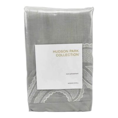 Hudson Park Modern Scroll Euro Sham 3