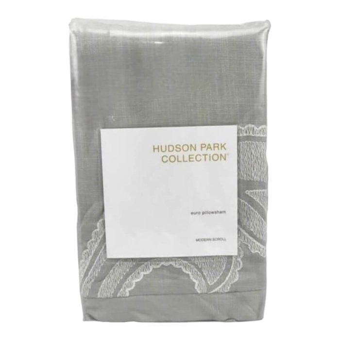 Hudson Park Modern Scroll Euro Sham 3