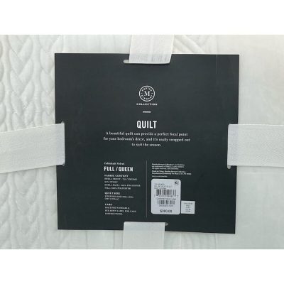 Martha Stewart Cable Knit Velvet Quilt 3