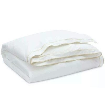 Ralph Lauren Spencer Border Duvet Cover Flax